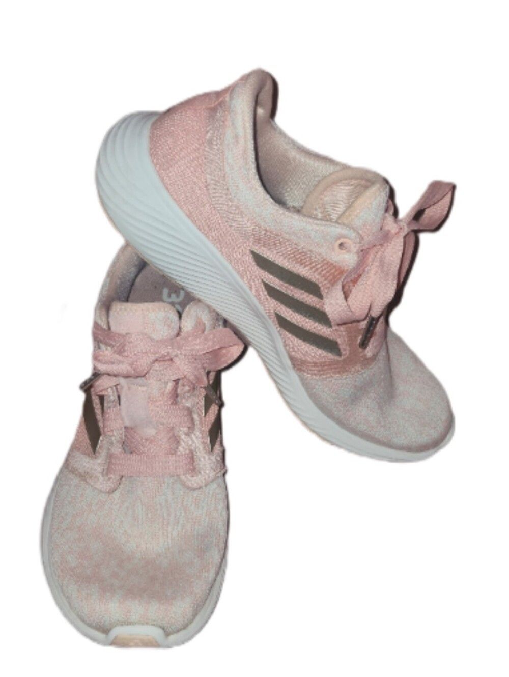 Adidas Edge Lux 3, Peachy Pink Rose Gold Accents 8.5